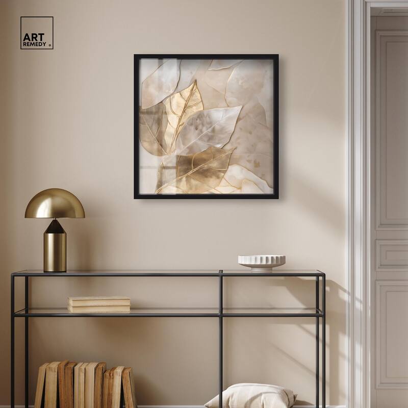 Golden Boughs Shadowbox by Art Remedy
