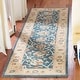preview thumbnail 71 of 94, SAFAVIEH Handmade Antiquity Mazie Traditional Oriental Wool Rug 2'3" x 10' Runner - Blue - Runner