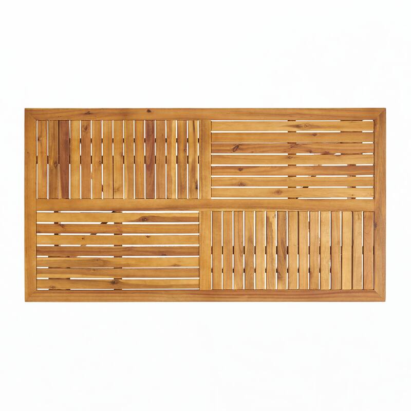 Outdoor 7 PIECE WOOD DINING SET,TEAK