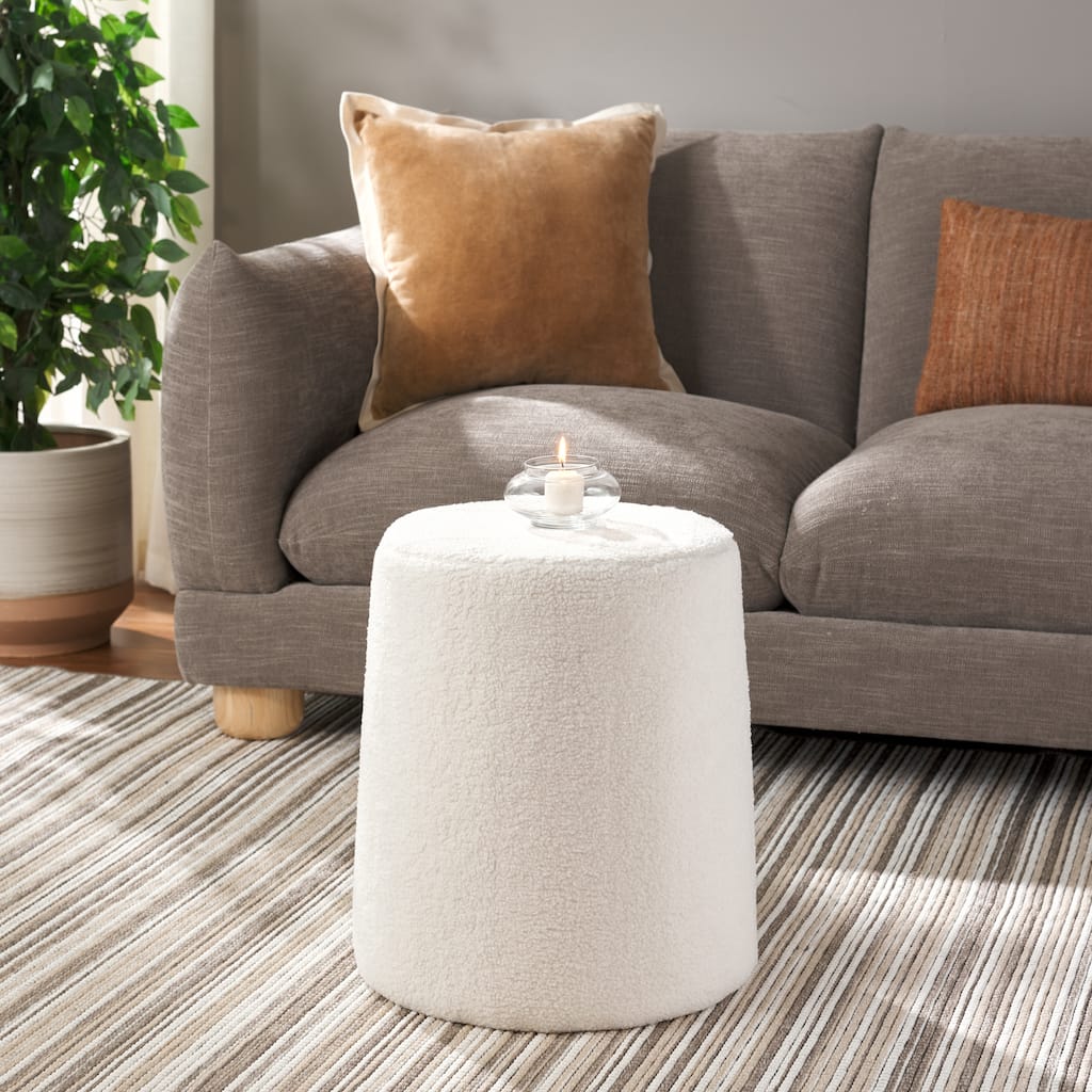 SAFAVIEH Liesel Narrow Flared Ottoman (Fully Assembled)