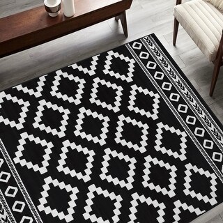 Cool Review About Black And White Southwestern Rug