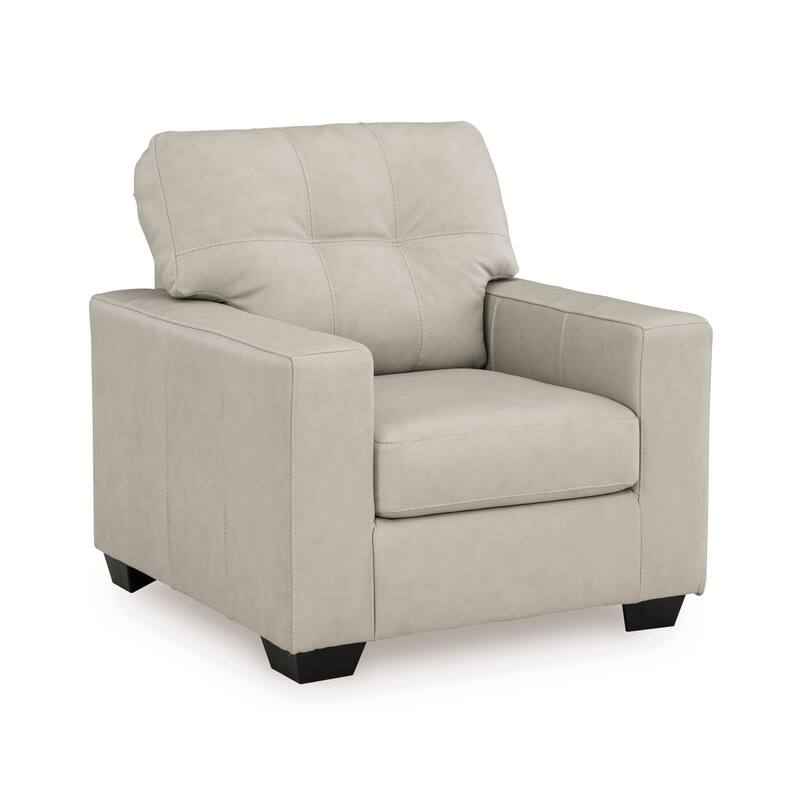 Roundhill Furniture Holmes Leather 4-Piece Living Room Set