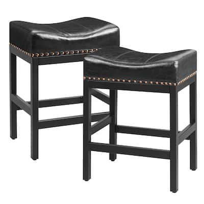 Homall Bar Stool Saddle Counter Stools