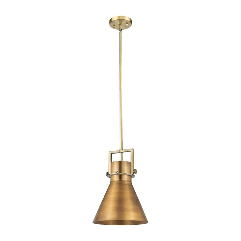 Innovations Lighting 411-1SM-15-10 Newton Cone Pendant Newton Cone 10"