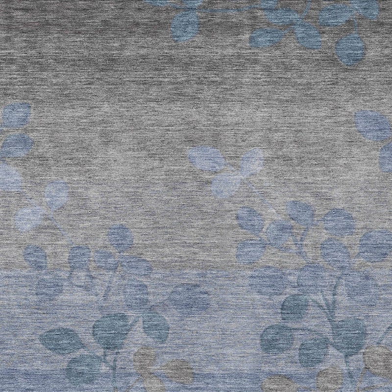 HomeRoots Floral Transitional Rectangle Outdoor Rug