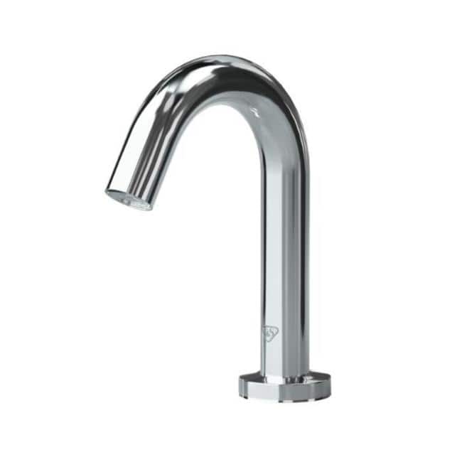 T and S Brass ECW-3150 Wave Crest 0.5 GPM Kitchen Sink Spout - Chrome Plated