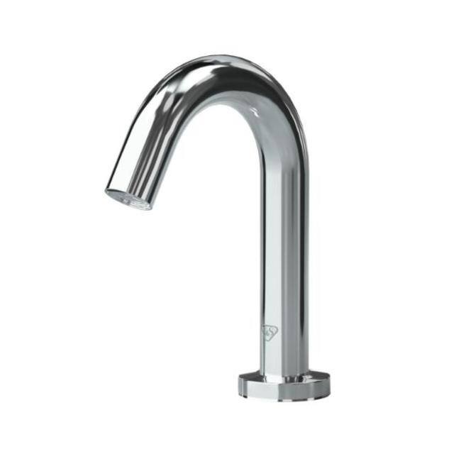 T and S Brass ECW-3150 Wave Crest 0.5 GPM Kitchen Sink Spout - Chrome Plated - Chrome Plated