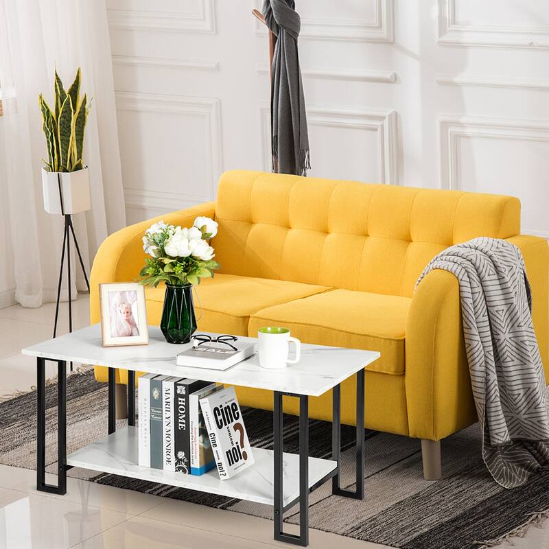 Modern Rectangle Tabletop Coffee Table