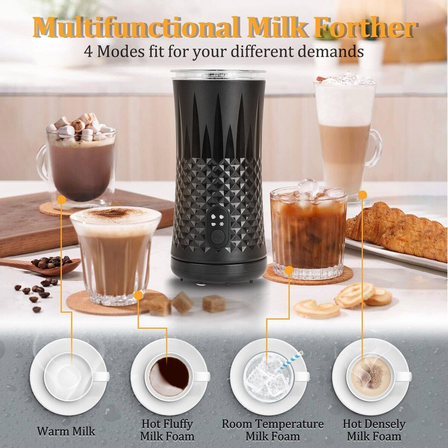 Miroco Electric Milk Frother Hot & Cold Foam Maker Bed Bath & Beyond
