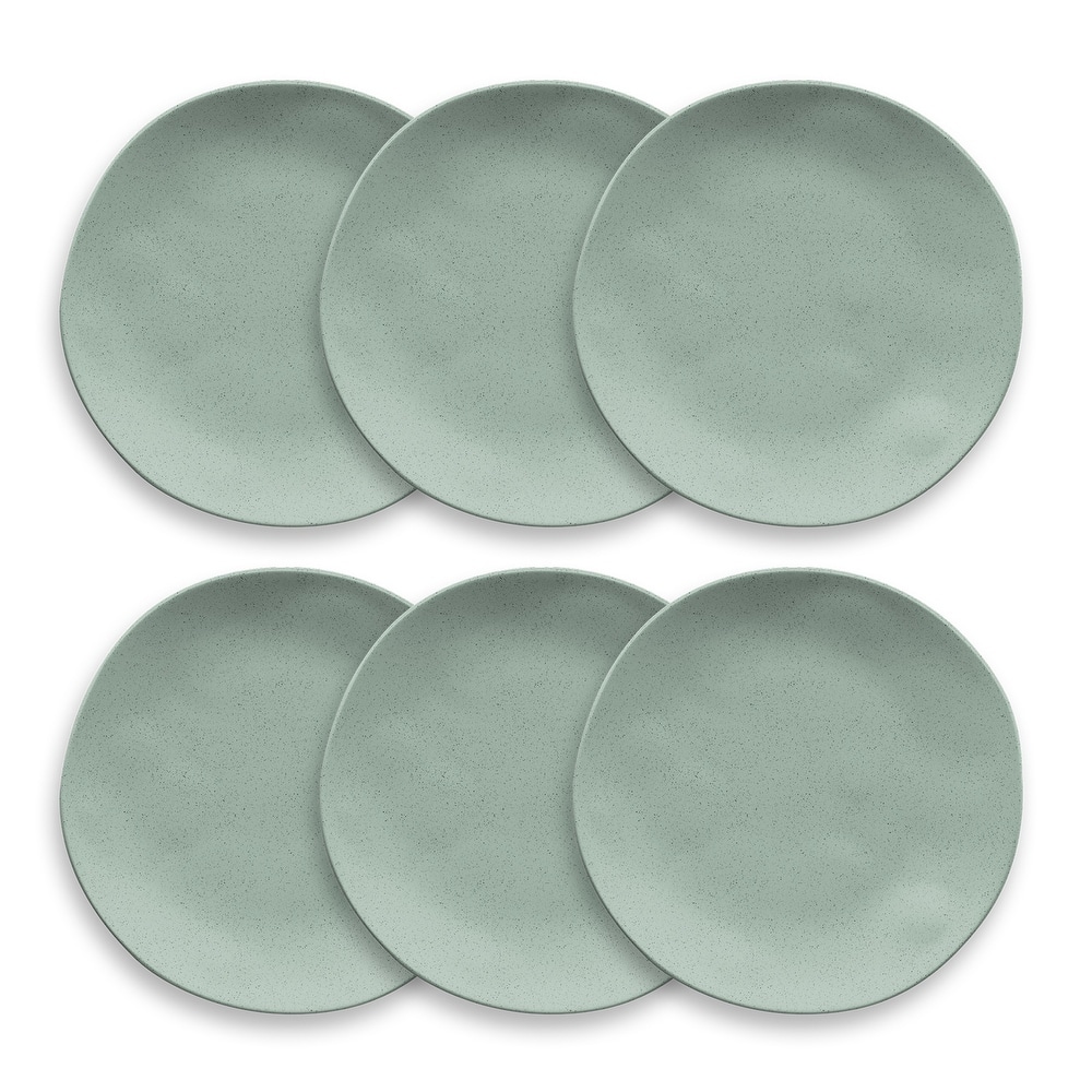 Abode Homewares by TarHong Organic Wheat PP Dinner Plate, 10.6", Set of 6