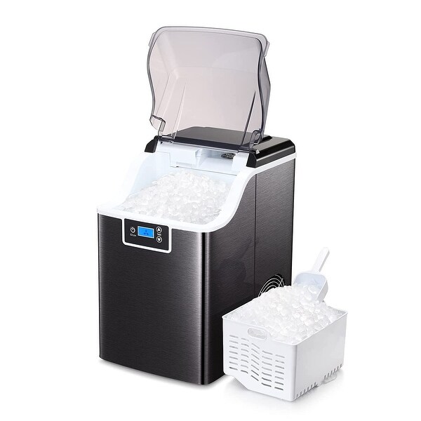 Ice Maker Countertop,Portable 44Lbs/24H