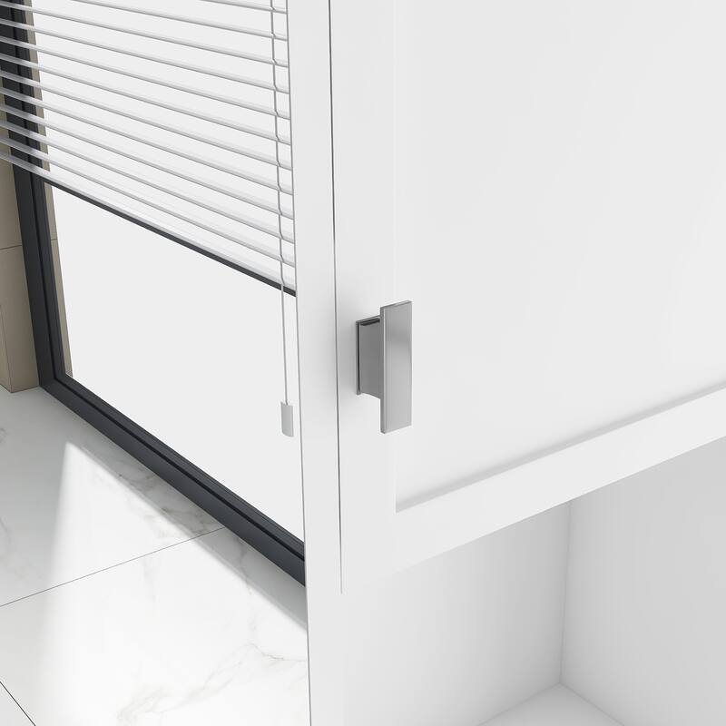 29'' x 28'' Modern Wall Mounted Medicine Cabinet with Mirror - 30" x 7"