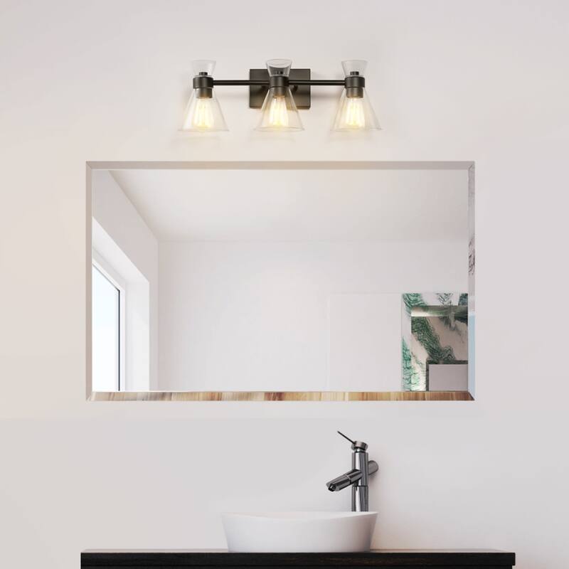 Globe Electric 91006435 Bailey 3 Light 24" Wide Vanity Light with