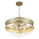 preview thumbnail 3 of 8, Minka Lavery 5197 Verdi Square 8 Light 26" Wide Convertible Pendant /