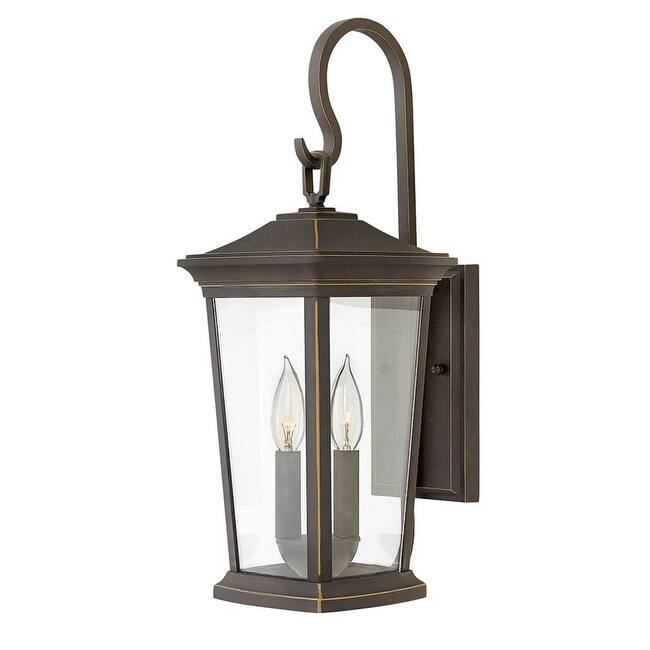 Hinkley Lighting Bromley 2 Light 20" Tall Outdoor Wall Sconce with - Oil Rubbed Bronze