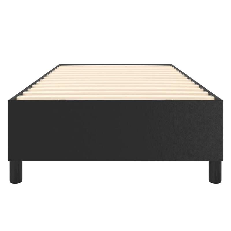 vidaXL Bed Frame Box Spring Platform Bed Mattress Foundation Faux Leather
