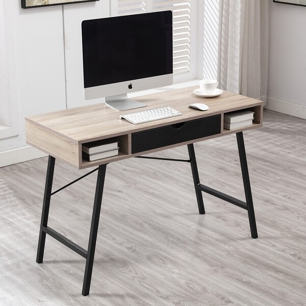 43 inch desk with drawers top