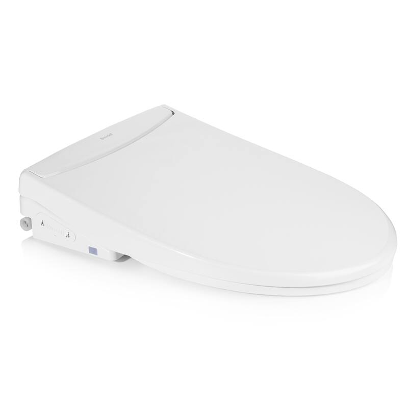 Brondell Thinline T66 Bidet Toilet Seat, Elongated White