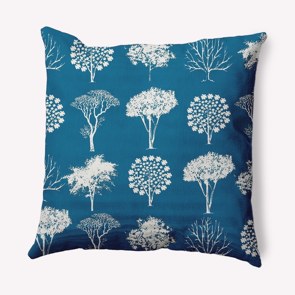 Field of Trees Fall Indoor/Outdoor Throw Pillow