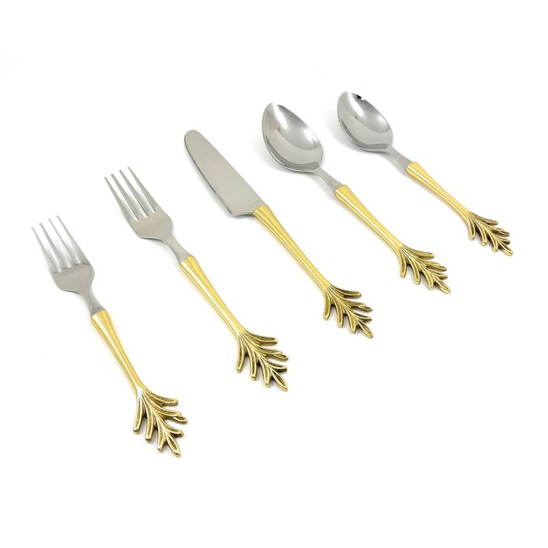 Vibhsa Luxe Collection Golden Flatware Set of 20