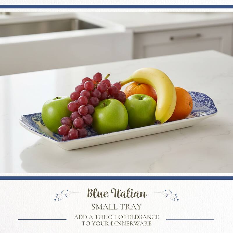 Spode Blue Italian Small Tray - 9 inch