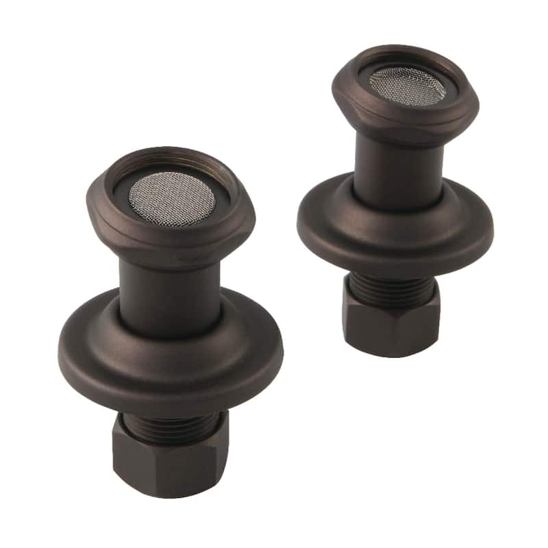 Kingston Brass Vintage 2-5/16" High Tub Mount Couplers