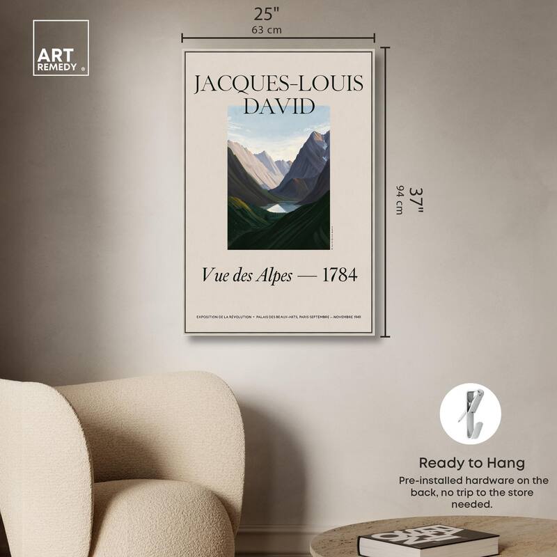 Mountains of 1784 Canvas by Art Remedy