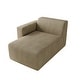 preview thumbnail 26 of 62, Modern No Assembly Required Sectional Chaise Lounge Side Sofa