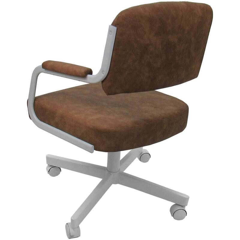 Swivel Kitchen Dining Caster Chair with Wheels - M-110 - N/A