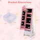preview thumbnail 10 of 18, Costway Kids Vanity Set Princess Makeup Dressing Table & Chair Set - See Details