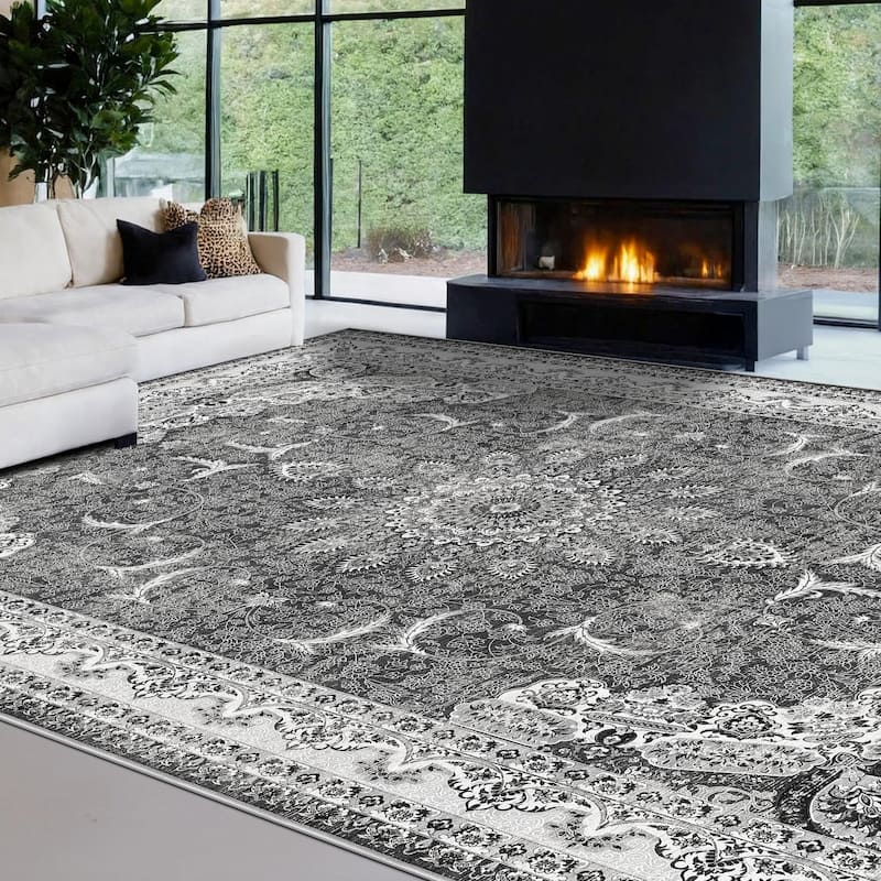 Bohemian Faux Cashmere Rug