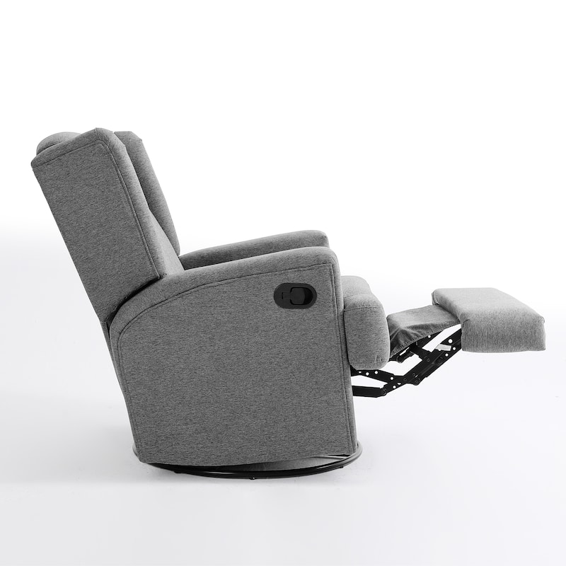 Swivel Glider Rocker Nursery Recliner Chair set of 2