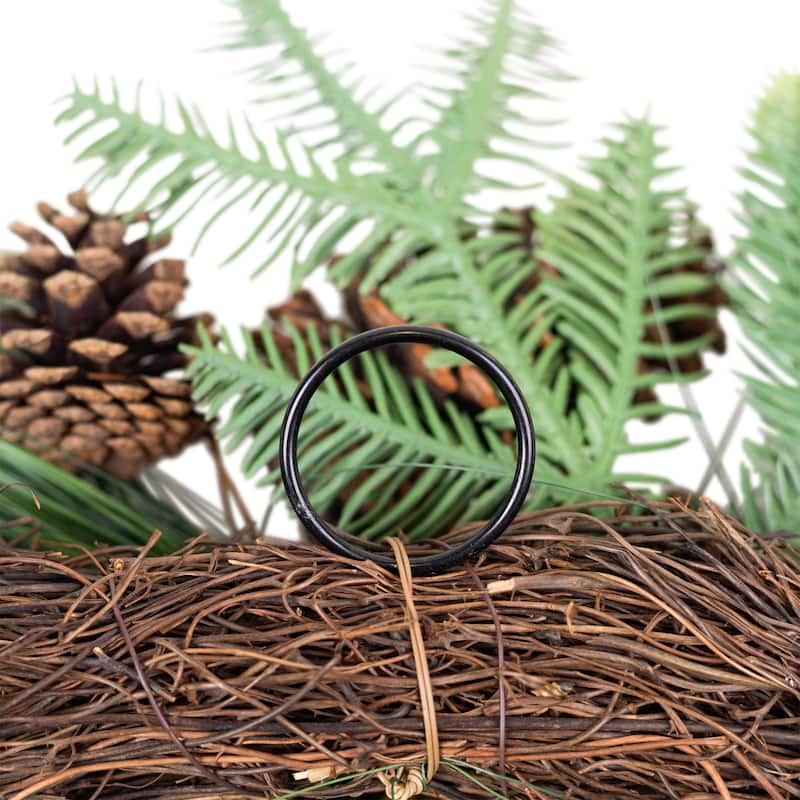 Pinecones and Mixed Foliage Artificial Christmas Wreath - 32" - Unlit