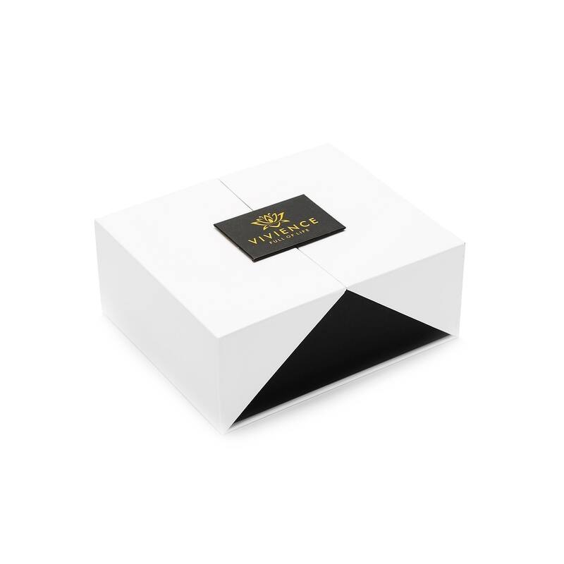 Gold Bottle Diffuser With Gold Cap And White Flower, "Lily Of The Valley" Scent