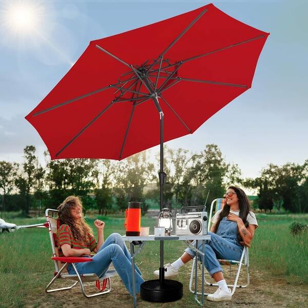 green cantilever patio umbrella 10' x 10' Montilla 110 | Umbrellas This 10 ft 10ft Offset Patio Umbrella sandbags Color:Gray/Black Swirl