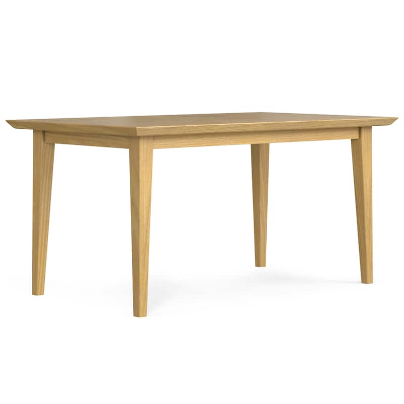 WyndenHall Fairway 60 inch Wide Rectangle Contemporary Modern Dining Table - 36"D x 60" W x 29.5"H