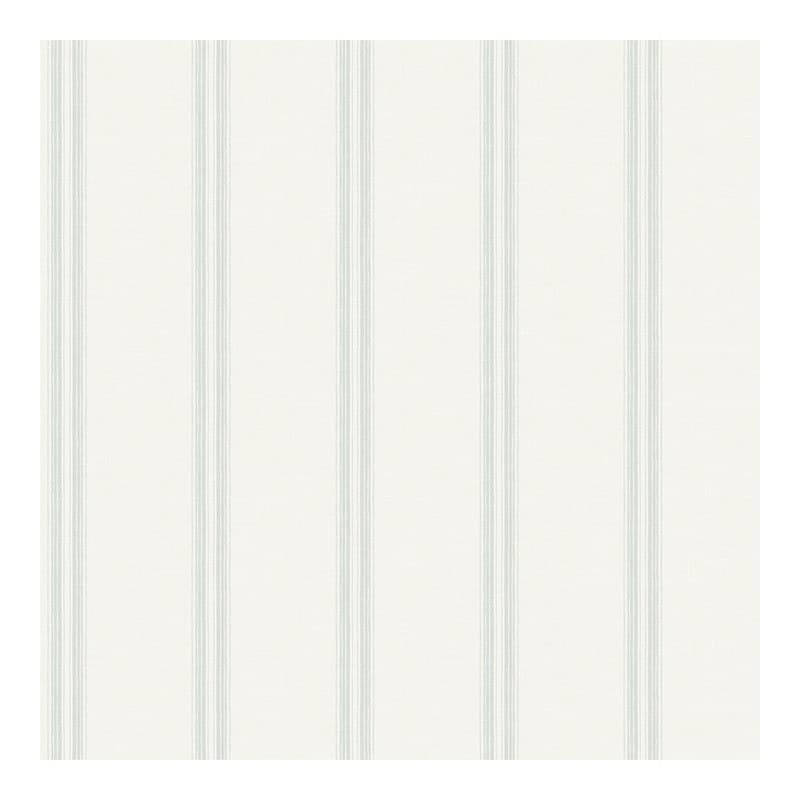 Chesapeake Johnny Teal Stripes Wallpaper - 20.5 x 396 x 0.025