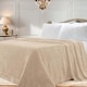 preview thumbnail 3 of 69, Superior Classic Solid Fleece Blanket Plush Medium Weight