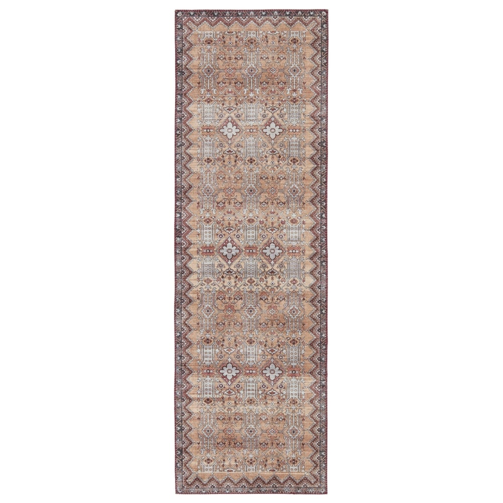 Dalia Machine Washable Trellis Area Rug