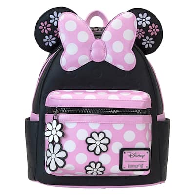 Diseny Minnie Mouse Floral Rock The Dots Mini Backpack