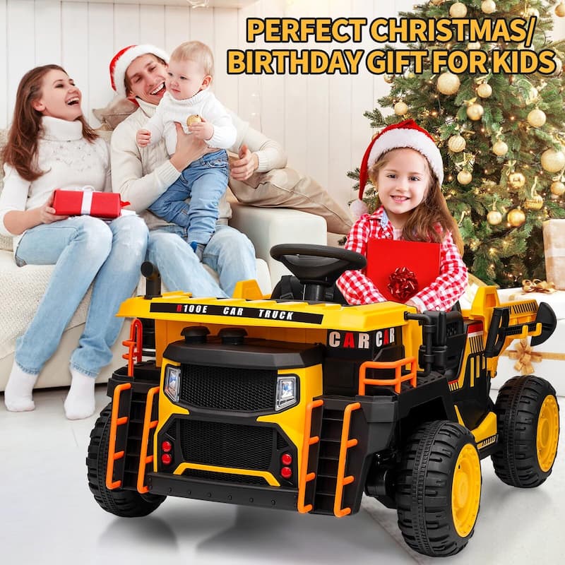 24V 2 Seater Kids Ride On Dump Truck with R/C