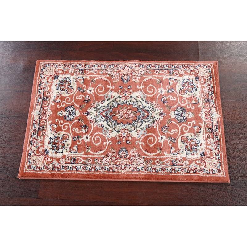 Floral Medallion Transitional Oriental Turkish Rug Traditional Carpet