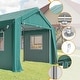 preview thumbnail 39 of 42, Heavy Duty Carport with Roll-Up Sidewall and Ventilated Windows with Removable Sidewalls