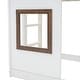preview thumbnail 4 of 12, Wood Twin Size House Bunk Bed with Roof, Ladder and Slide