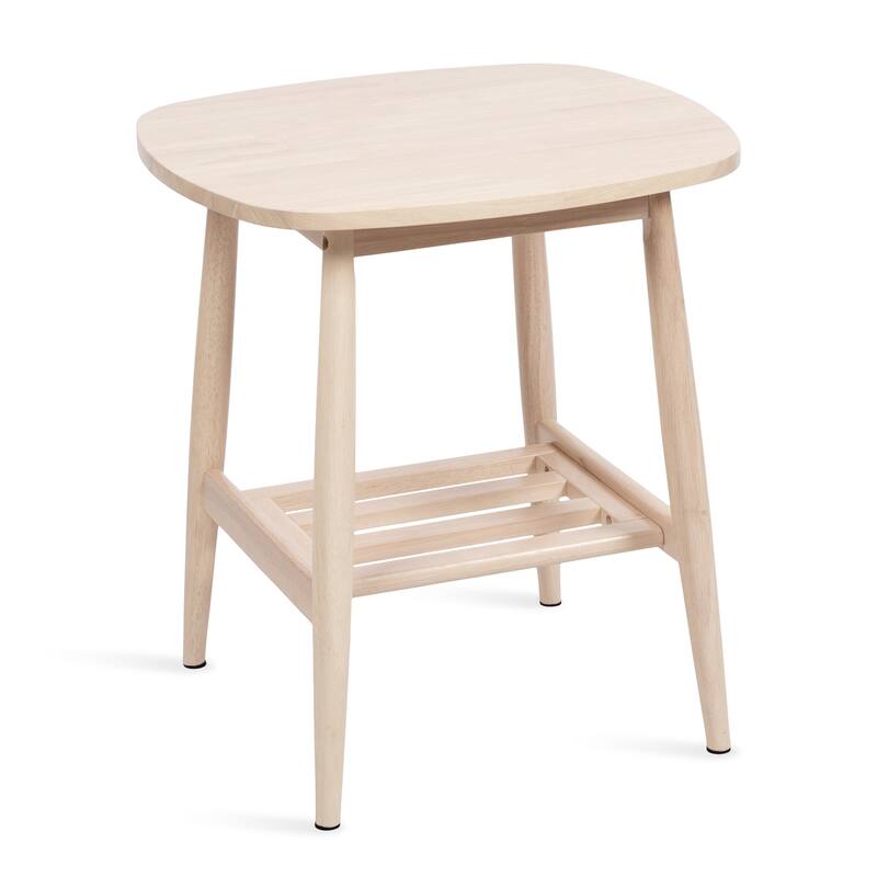 Kate and Laurel Nilas Wood Side Table - 22x20x24 - 22x20x24 - Natural