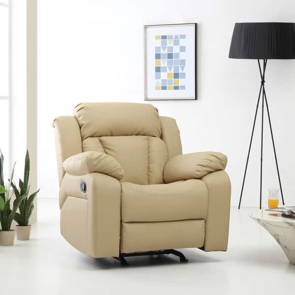 slide 2 of 36, Copper Grove Sorgenfri Faux Leather Rocker Recliner Chair