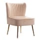 preview thumbnail 67 of 82, Haven Contemporary Velvet Upholstered Accent Chair