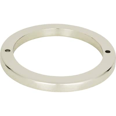 Atlas Homewares Tableau 3-3/8 Inch Diameter Cabinet Pull Backplate