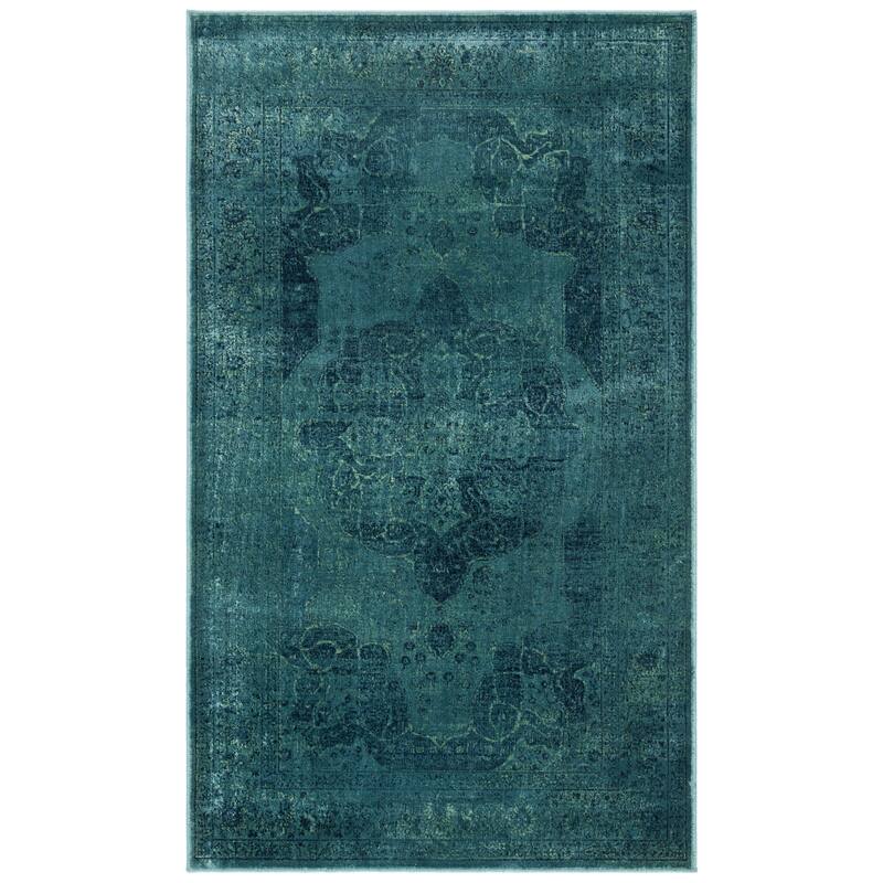 SAFAVIEH Vintage Ritienne Oriental Distressed Viscose Rug