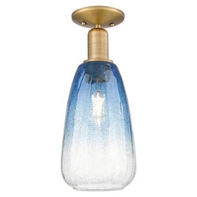 Innovations Lighting 716-1C-G480-6SB Brookhaven Almond 6" Wide